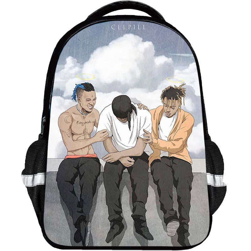 XXXTentacion Backpack Kids Youth Student High Capacity Waterproof School Bag Birthday Gifts - Image 22