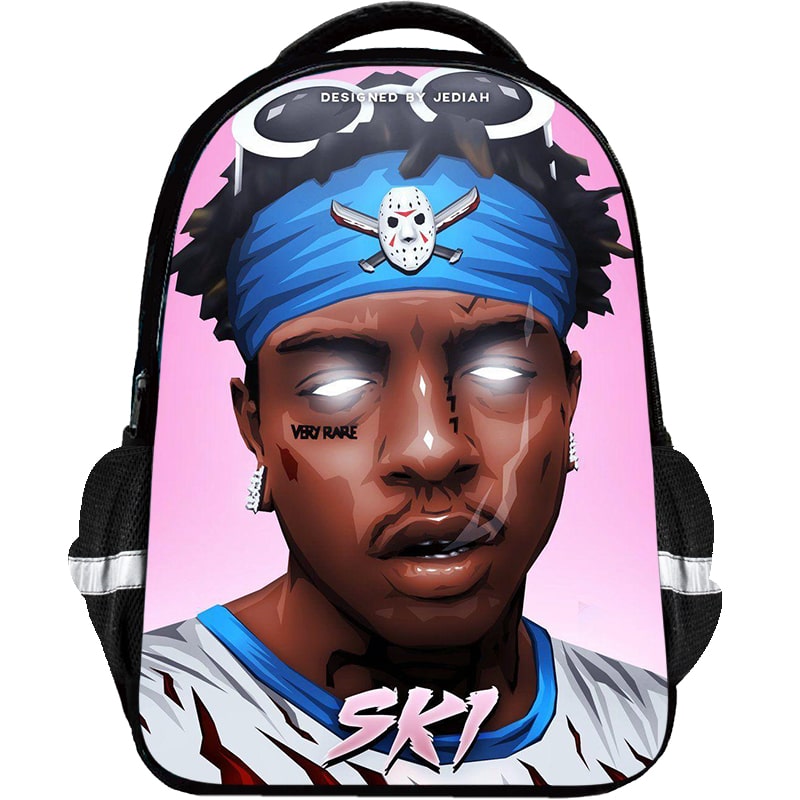 XXXTentacion Backpack Kids Youth Student High Capacity Waterproof School Bag Birthday Gifts - Image 5