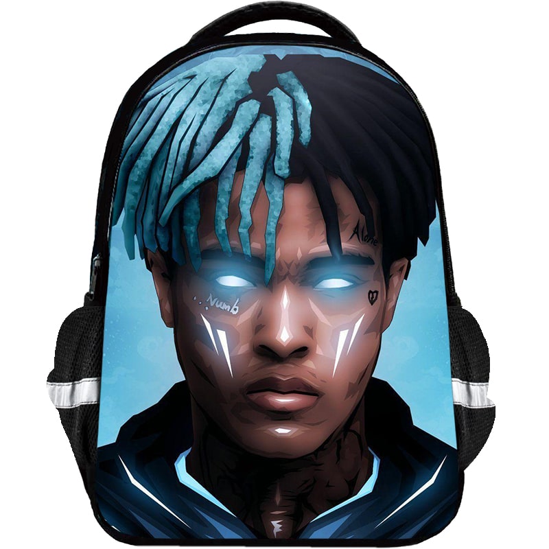 XXXTentacion Backpack Kids Youth Student High Capacity Waterproof School Bag Birthday Gifts - Image 7