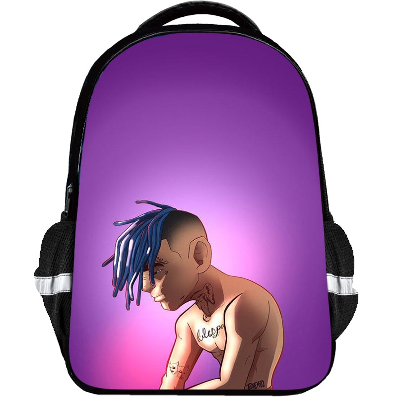XXXTentacion Backpack Kids Youth Student High Capacity Waterproof School Bag Birthday Gifts - Image 10