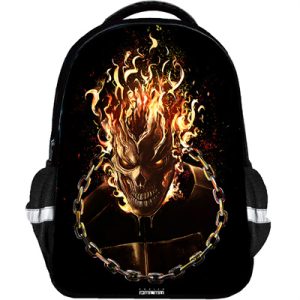 Ghost Rider Backpack Schoolbag