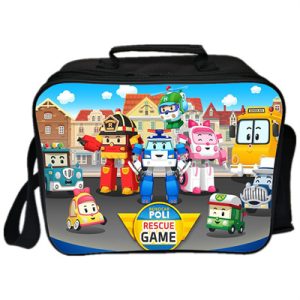 Robocar Poli Lunch Bag Picnic Box Portable