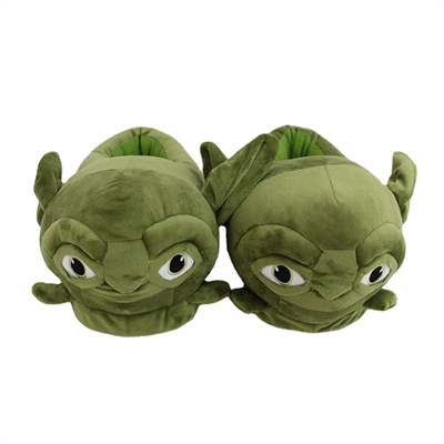 Master Yoda Winter Soft Plush Slippers - Image 2