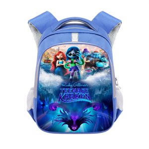 Ruby GillmanTeenage Kraken Backpack School Bag Blue