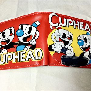 Cuphead Short Wallet PU Leather