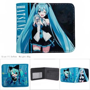 Hatsune Miku Short Wallet PU Leather
