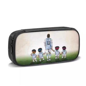 Messi Pen Case Student’s Large Capacity Pencil Bag Gift