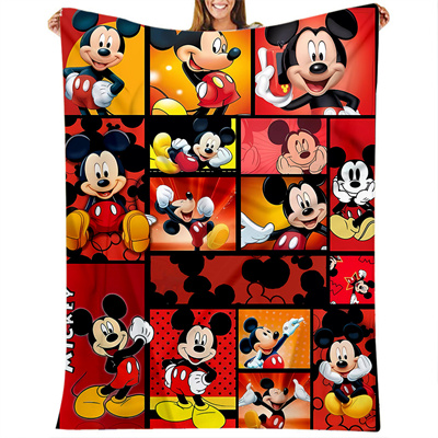 Mickey Mouse Blanket Knee Blanket Sofa Blanket - Image 30