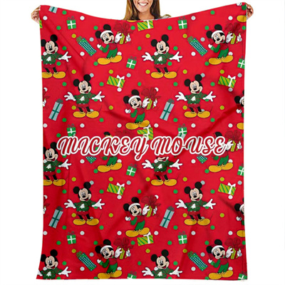 Mickey Mouse Blanket Knee Blanket Sofa Blanket - Image 17