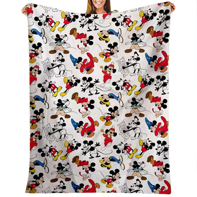 Mickey Mouse Blanket Knee Blanket Sofa Blanket - Image 19