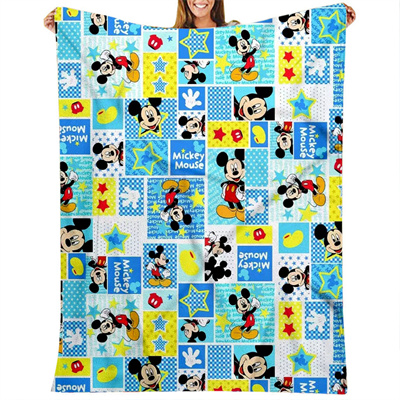 Mickey Mouse Blanket Knee Blanket Sofa Blanket - Image 20