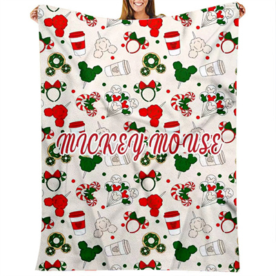 Mickey Mouse Blanket Knee Blanket Sofa Blanket - Image 21