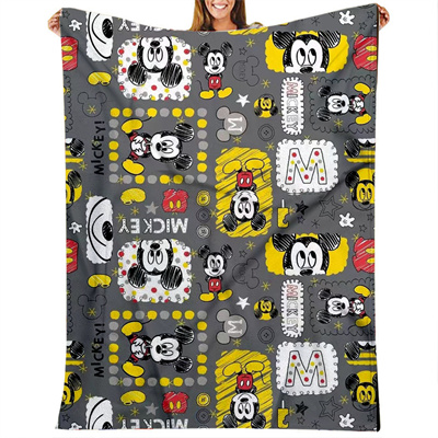 Mickey Mouse Blanket Knee Blanket Sofa Blanket - Image 26