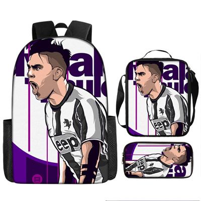 16 Inch CR7 Backpack School Bag+Lunch Bag+Pencil Bag - Image 2