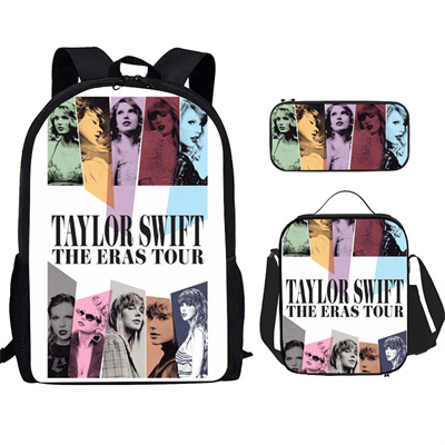 16 Inch Taylor Swift Backpack School Bag+Lunch Bag+Pencil Bag - Image 24