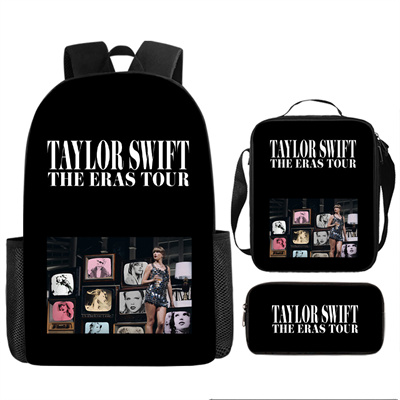 16 Inch Taylor Swift Backpack School Bag+Lunch Bag+Pencil Bag - Image 29