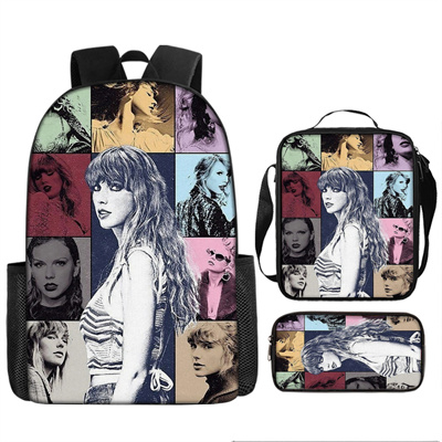 16 Inch Taylor Swift Backpack School Bag+Lunch Bag+Pencil Bag - Image 4