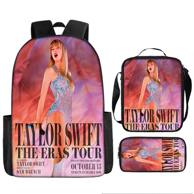 16 Inch Taylor Swift Backpack School Bag+Lunch Bag+Pencil Bag - Image 5