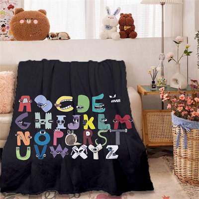 Alphabet Lore Blanket Knee Blanket Sofa Blanket - Image 6