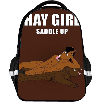 BoJack Horseman Backpack Schoolbag - Image 5