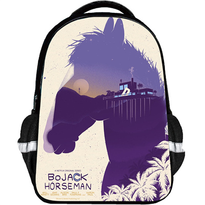BoJack Horseman Backpack Schoolbag - Image 6