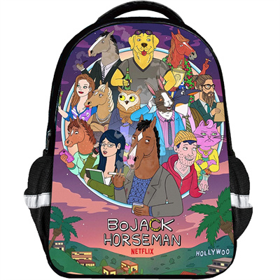BoJack Horseman Backpack Schoolbag - Image 8