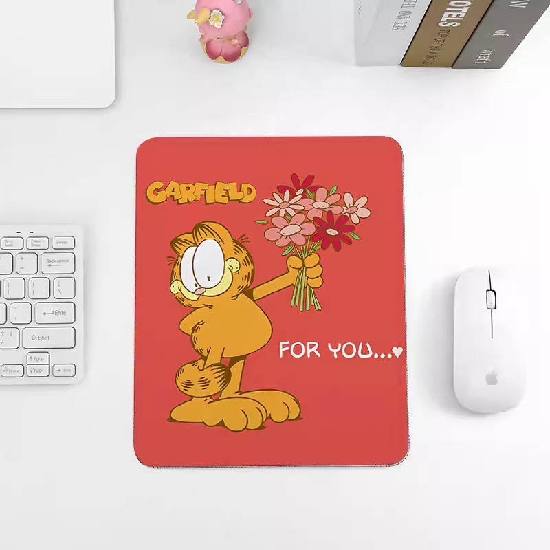 Garfield Mouse Pad Natural Rubber Washable - Image 12