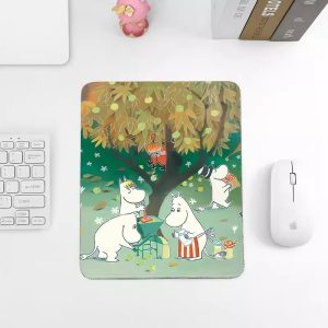 Moomin Mouse Pad Natural Rubber Washable