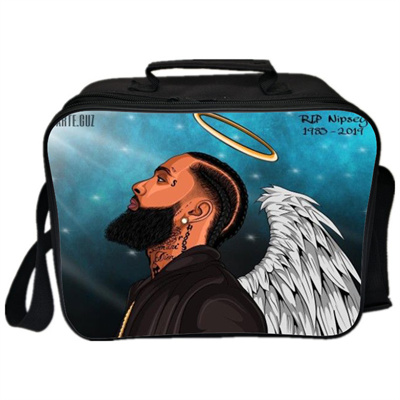 Nipsey Hussle Lunch Bag Picnic Box Portable