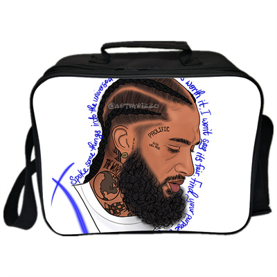 Nipsey Hussle Lunch Bag Picnic Box Portable - Image 16