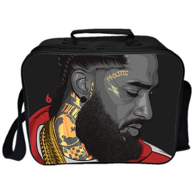 Nipsey Hussle Lunch Bag Picnic Box Portable - Image 24