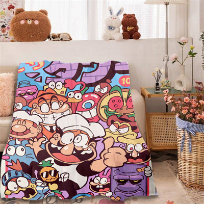 Pizza Tower Blankets Printing Soft Nap Blanket On Home/Sofa/Office Portable Travel Cover Blanket - Image 13