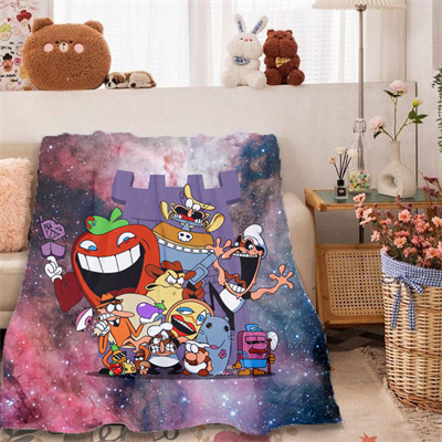 Pizza Tower Blankets Printing Soft Nap Blanket On Home/Sofa/Office Portable Travel Cover Blanket - Image 18