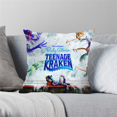 Ruby GillmanTeenage Kraken Premium Hollow Cotton Pillow - Image 12