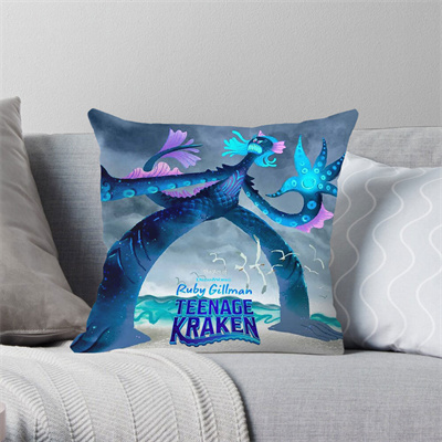 Ruby GillmanTeenage Kraken Premium Hollow Cotton Pillow - Image 9