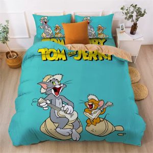 Tom and Jerry Bedding Three-Piece