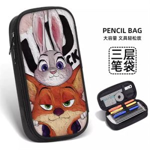 Zootopia Pen Case Student’s Large Capacity Pencil Bag