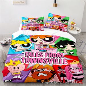 The Powerpuff Girls Bedding Three-Piece