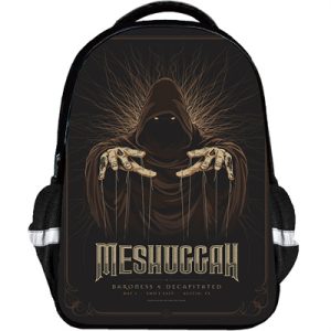 Death Metal Backpack Schoolbag
