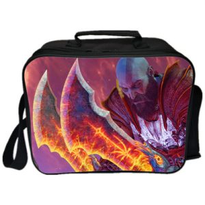 God Of War Lunch Bag Picnic Box Portable