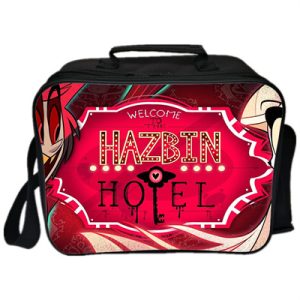 Hazbin Hotel Lunch Bag Picnic Box Portable