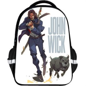 John Wick Backpack Schoolbag