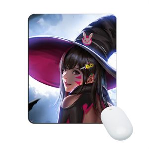 Overwatch D.Va Mouse Pad Natural Rubber Washable