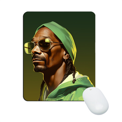 Snoop Dogg Mouse Pad Natural Rubber Washable