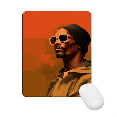 Snoop Dogg Mouse Pad Natural Rubber Washable - Image 2