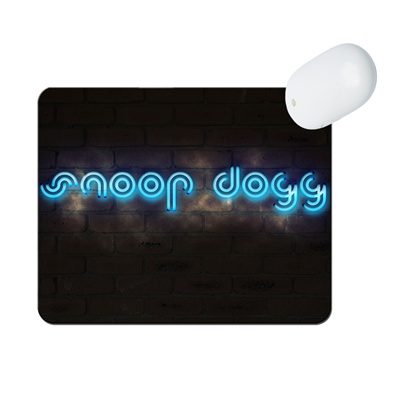 Snoop Dogg Mouse Pad Natural Rubber Washable - Image 7