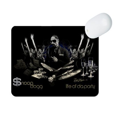 Snoop Dogg Mouse Pad Natural Rubber Washable - Image 9