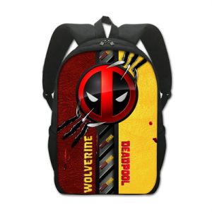 Deadpool & Wolverine Backpack Schoolbag