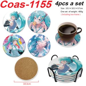 Hatsune Miku Thickened insulation cup pad