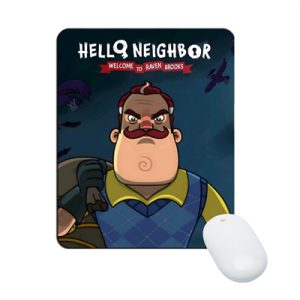 Hello Neighbor Cartoon Mouse Pad